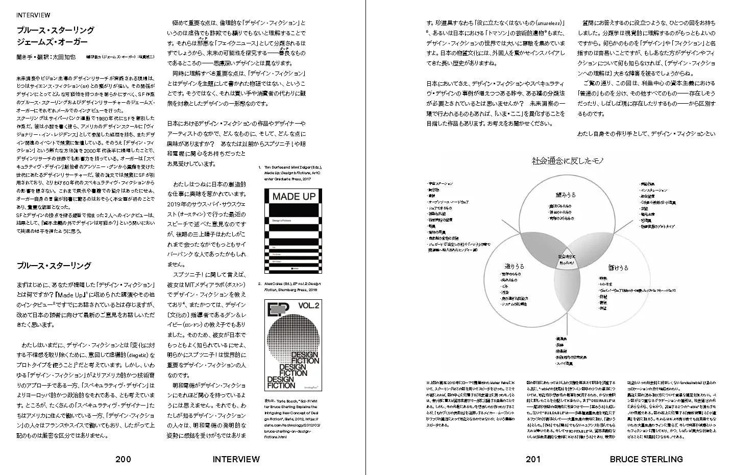 ブルース・スターリング、ジェームズ・オーガー——インタビュー＆翻訳